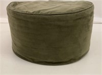 Green foot stool cushion