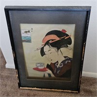 VINTAGE ASIAN PAINTING ON CLOTH 28