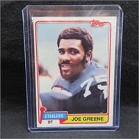 Joe Greene 1981 Topps 495