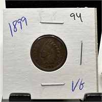 1899 INDIAN HEAD PENNY CENT