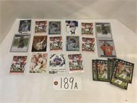 (30) Peyton Manning Football Cards