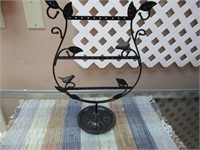 Black Earring Stand with Birds