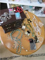 Jewelry Box - Misc Earrings, Necklaces, Etc