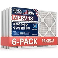 BNX TruFilter 14x20x1 Air Filter MERV 13