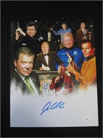 WILLIAM SHATNER SIGNED 11X14 PHOTO JSA COA