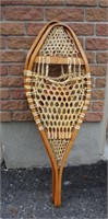 Pair of snow shoes with bindings, 42" long