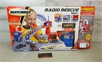*NEW* Matchbox Radio Rescue Playset