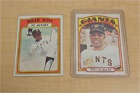 1972 TOPPS WILLIE MAYS TRADING CARD AND MORE