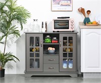 $112 Sideboard Buffet Cabinet, Kitchen Cabinet