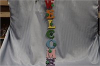 New - Wood Welcome Sign