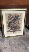 June Framed Floral Print