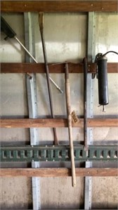 Crowbar, grease gun, garden tool, tire tool,