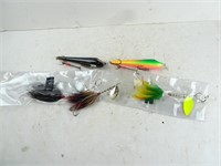 Lot of 5 Muskie Baits