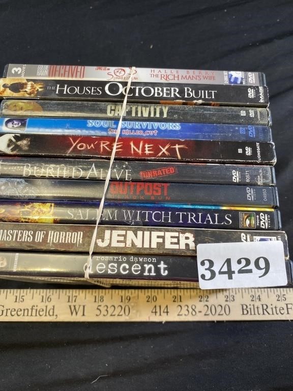 Movies - Horror DVDs