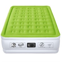 YENING Queen Size Air Mattress with Built in Pump