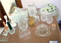 ASSORTED GLASSWARE