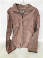 Wilson’s leather Maxima suede pink jacket