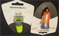 MobileSpec Hi-Vis Dual Port Car Chargers