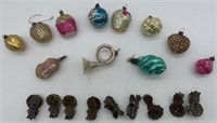 20 pcs,Old Christmas Ornaments,Candle Holders
