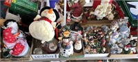 (5) Boxes of Snowman Figurines