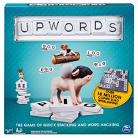Upwords the Game of Quick Stacking & Word