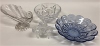 Lot of 4 Decorative Glass Pieces