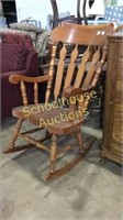 Large Wood Rocking Chair