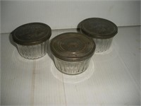 Atlas Jelly Jars, 3 1/2 inch Diameter