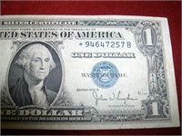 $1 1935D WIDE Silver Cert. Fr.1613*WSer#*94647257B