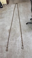 20' log chain w 2 hooks