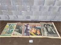 1970's Rolling Stones news paper collection