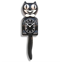 Kit-Cat Wall Clock, Black