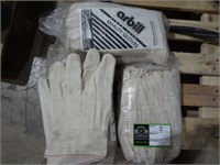 (qty - 34) Pairs of Industrial Work Gloves-