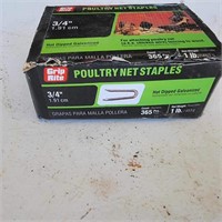 Poultry Net Staples
