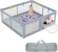 MAYQMAY Baby Playpen, " Large Baby Play Yard for T