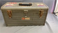 Vintage Craftsman Tool Box With Some Tools