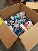 Box Lot of Protein Drinks and Bars