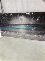 OCEAN DECO CANVAS WALL ART  20x40