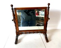 Antique Dresser Mirror 14"x15"