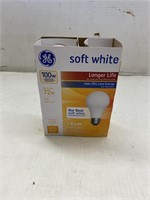 (3x bid) GE Soft White Light Bulbs