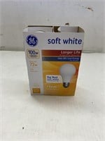 (3x bid) GE Soft White Light Bulbs