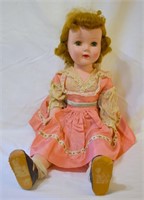 ca. 1930's - 40's Sleep Eye Doll w/ Original Dress
