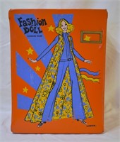 Vintage Fashion Doll Wardrobe Carrying Case