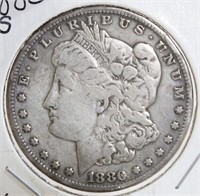 1880-S Morgan Silver Dollar