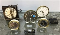 Group of clocks - for parts or repair