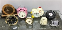 Group of clocks - for parts or repair
