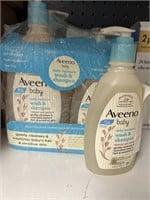 Aveeno baby wash & shampoo 4 pack