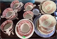 COPELAND CUPS AND SAUCERS, OTHER CHINA