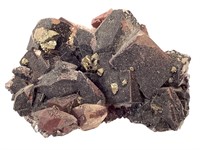 Fluorite w Hematite 2.5" W