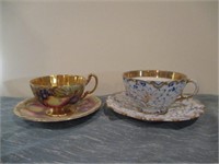 Aynsley and misc cup and saucer